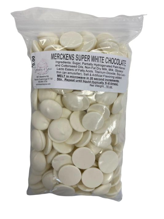 Merckens Super White Chocolate