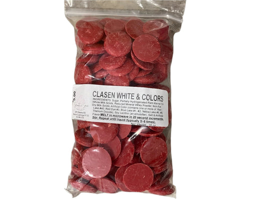 Clasen Red Chocolate Wafers