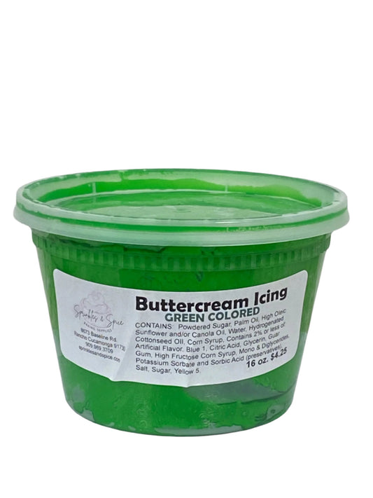 Buttercream Icing Dark Green